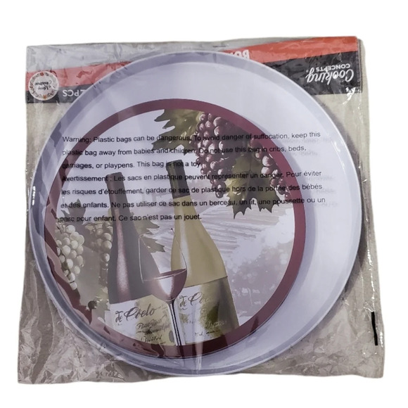 Cooking Concepts Stove Burner Cover Set 2 Home Kitchen 8" & 10" - Picture 3 of 3